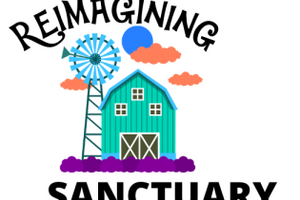 Reimagining Sanctuary - logo for the reading group 